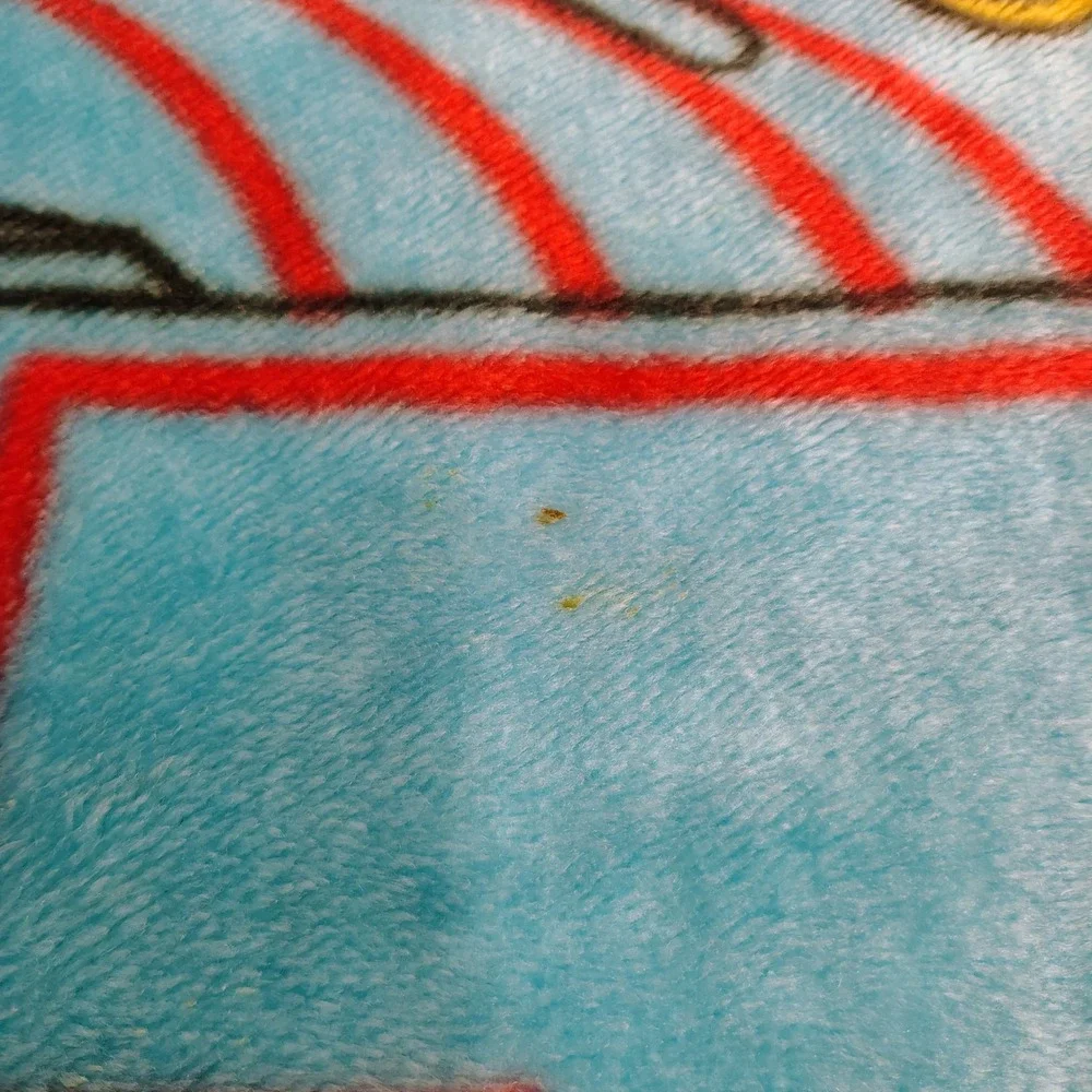 Thomas‎ & Friends Thomas the Tank Engine Fleece Snap Throw Blanket Blue 43x32